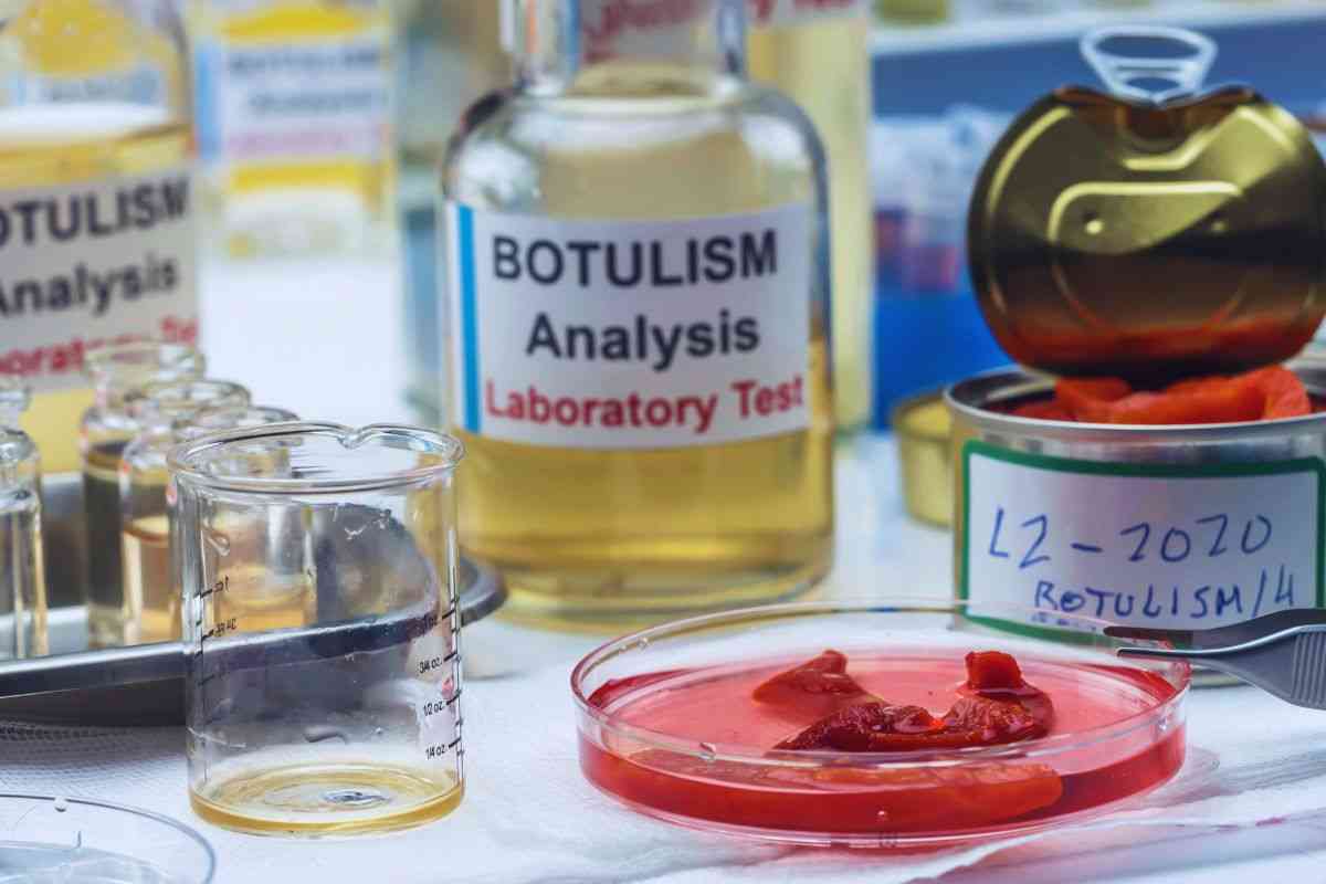 pericolo di botulino nel cibo conservato