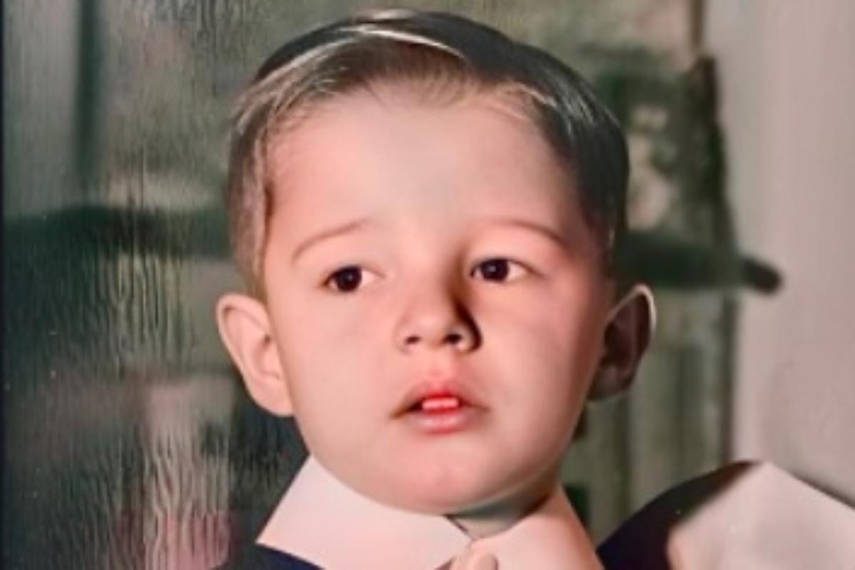 christian de sica bambino