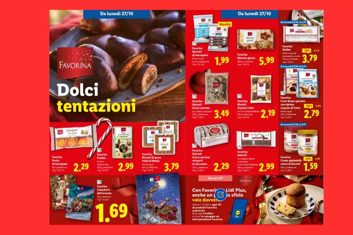 dolci natalizi lidl