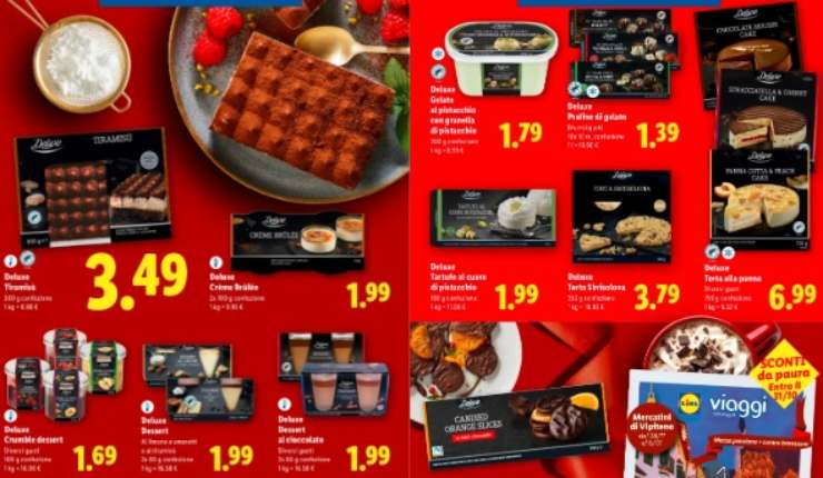 volantino lidl prodotti dolci deluxe