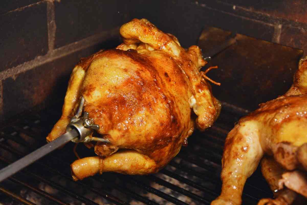 consumo di pelle del pollo