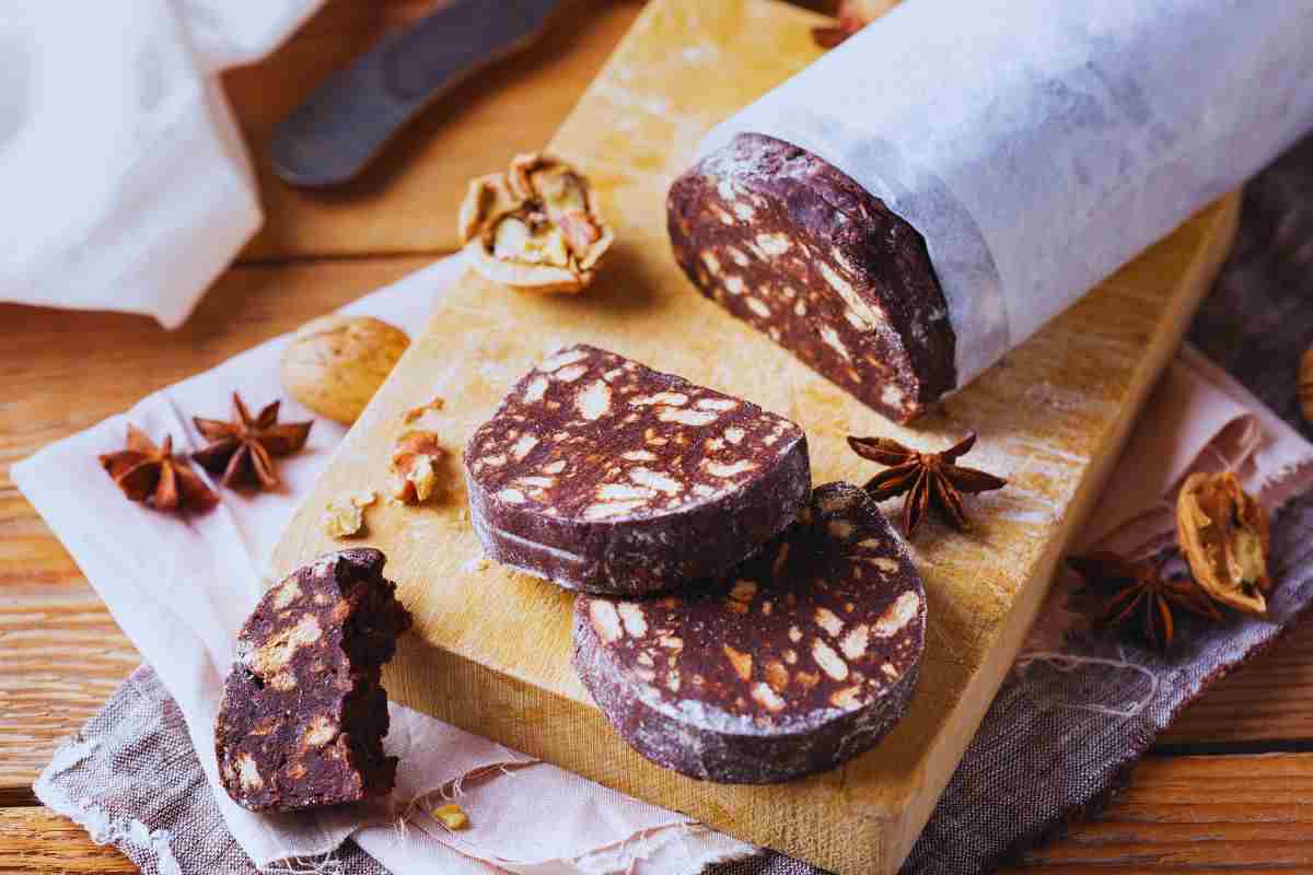 ricetta del salame di cioccolato