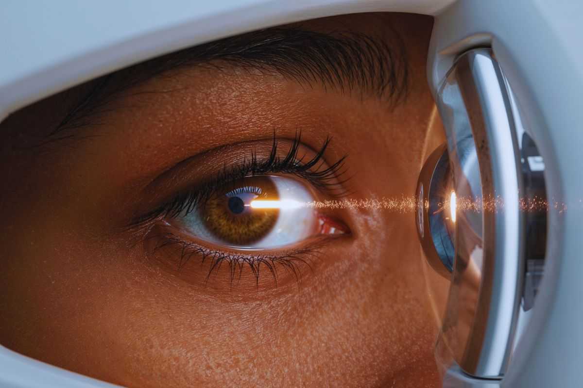 il laser per la cura della vista